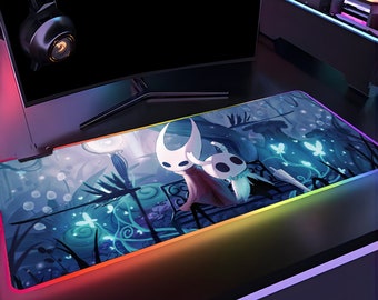 Hollow Knight RGB Gamer XXL Mousepad: The perfect lair for your Hollow Knight desk mat