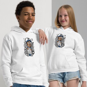 Baseball Player Youth heavy blend hoodie Free Shipping