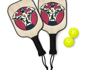 Muscle Pickleball Paddle Set