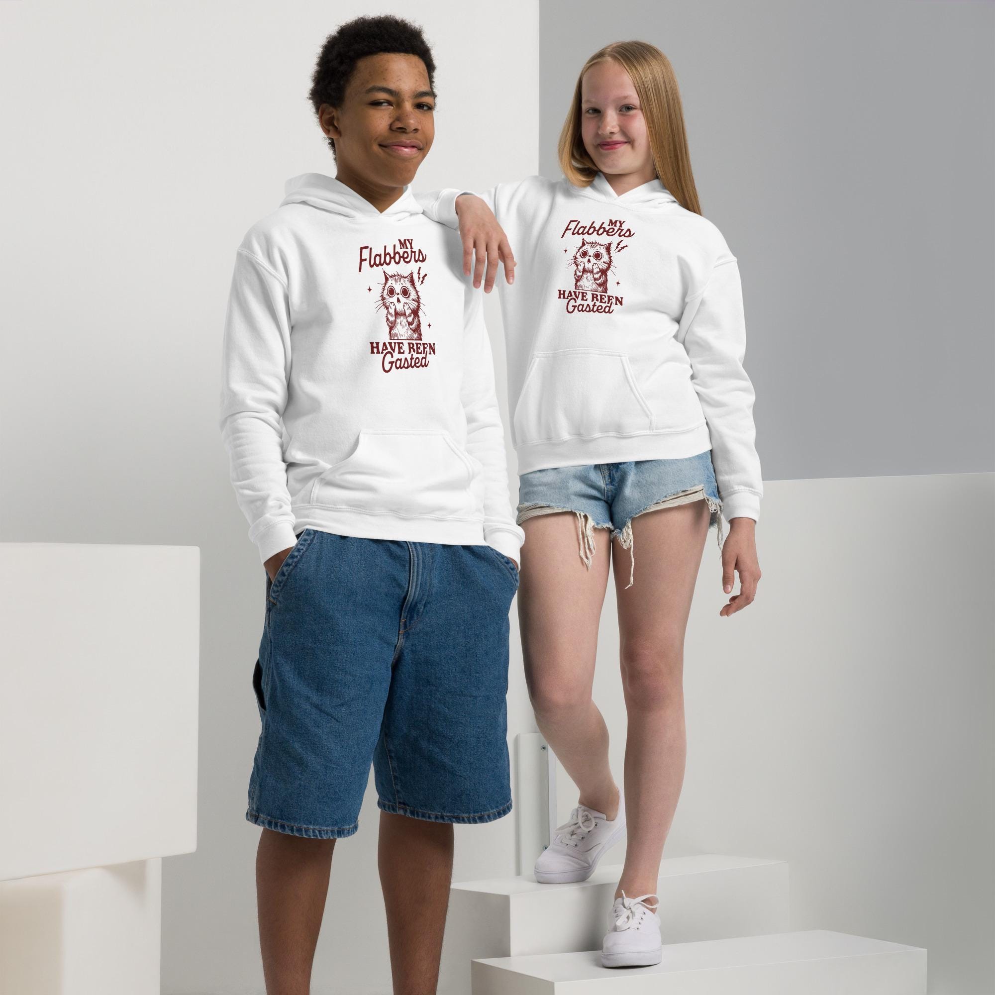 My Flabbers Have Been Gasted Youth heavy blend hoodie