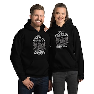 The 1st Defines Us The 2nd Defends Us - Unisex Hoodie Free Shipping