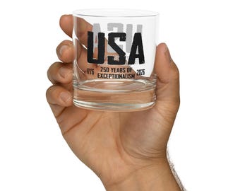 Estados Unidos 250 años de excepcionalismo Vaso de whisky