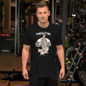 POWERLIFTING - Born To Be Strong Unisex T-Shirt Free Shipping