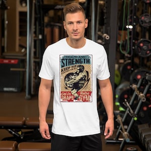 Retro Strength Unisex T-Shirt Free Shipping
