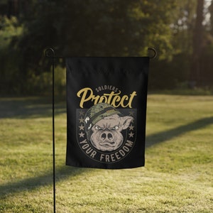 U.S. Army Protects Your Freedom Garden flag Free Shipping