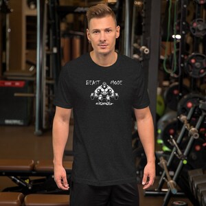 BEAST MODE Unisex t-shirt I Gym Apparel I Gym Shirts Free Shipping