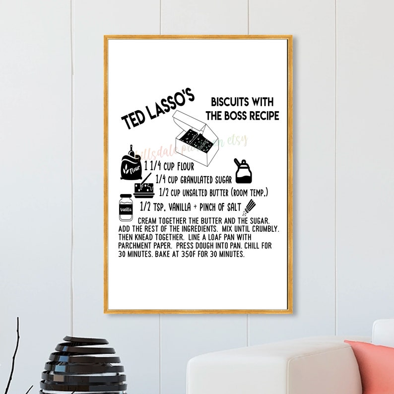 Biscuits With the Boss Recipe SVG Cut File for Cricut Etsy Australia