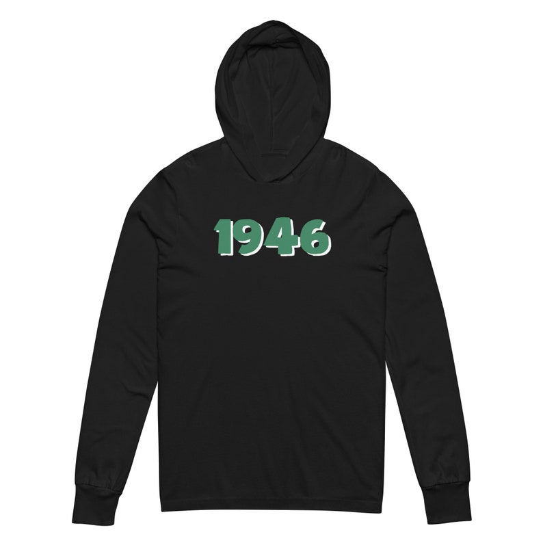 The Links Incorporated Inspired Green and White 1946 Lite Weight Hooded