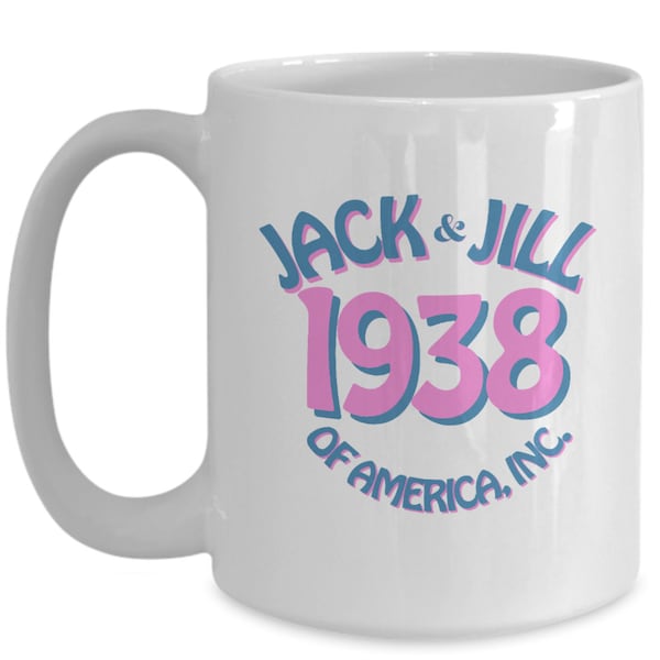 Jack and Jill of America coffee Mug, JJOA Gift Ideas, JJOA 1938 cup, Jack and Jill Gifts, Jack and Jill Mom