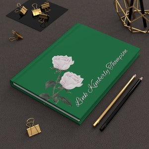 Carnet cartonné personnalisé inspiré de Links mat, carnet de l'amitié Links, idées cadeaux The Links Incorporated, carnet de gratitude