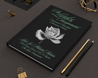 Personalized Links Inc. Hardcover Journal with name and chapter,  The Links Inc. Gift Ideas, Welcome to Linkdom Gift, Friendship Gift