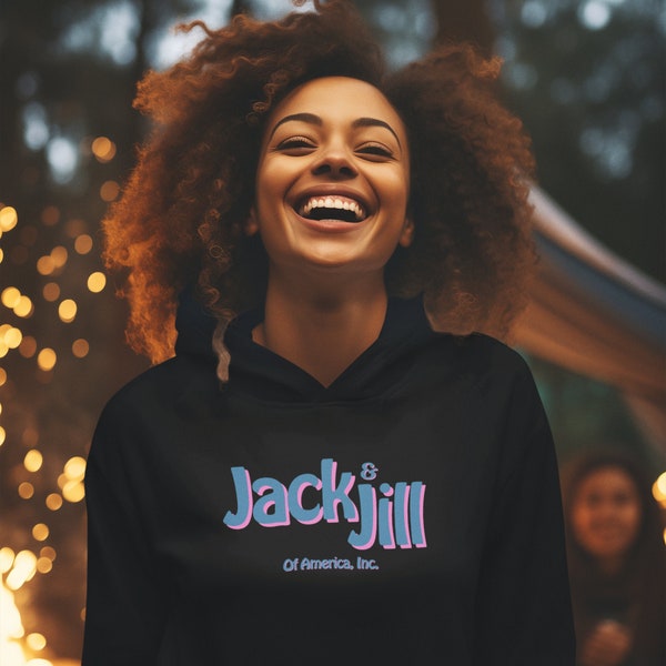 Jack and Jill of America Light weight Hooded long-sleeve tee, Jack and Jill Apparel, JJOA Gifts, Unisex  apparel