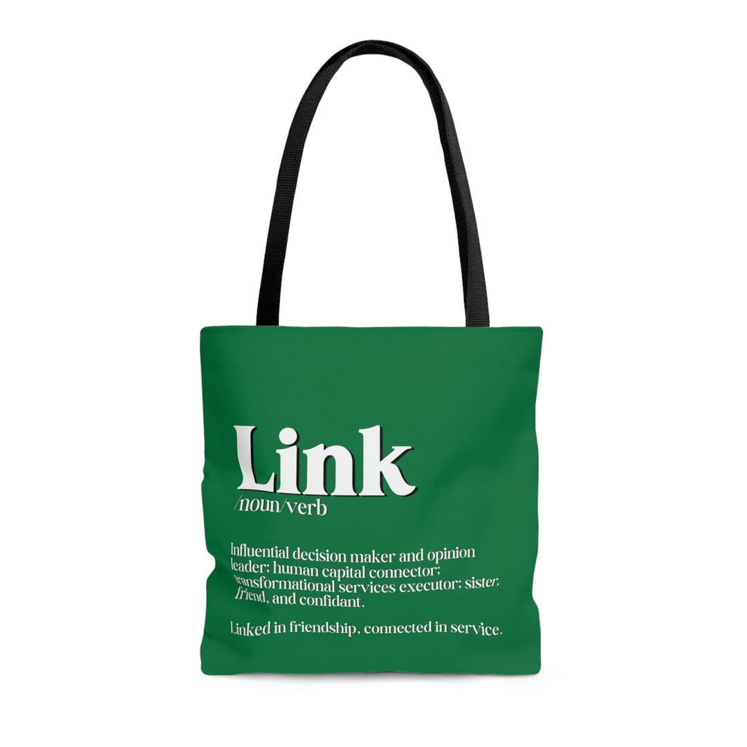 Links Incorporated Inspired Gift Link Definition Tote Bag AOP Tote links-incorporated-inspired-gift-link-definition-tote-bag-aop-tote