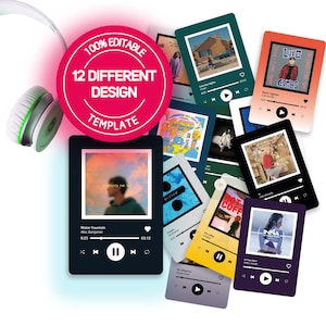 Music Player Pack Best 12 Designs Together, 12 Different Designs, Music Player Svg, Apple Music Svg, Song Svg, Qr Code Frame, Etching Svg