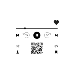 Music Player Svg, Apple Music Svg, Qr Code Display, Song Svg, Popular svg, Qr Code Frame, Qr Code Music, Music File Svg, Etching Svg, Free