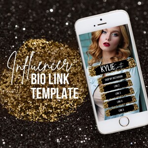 Instagram Link In Bio Template, Instagram Influencer Bio Link, Small Business Owner Instagram Bio, Influencer Website, Bio Link Template