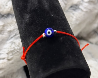 Evil Eye Red String Bracelet