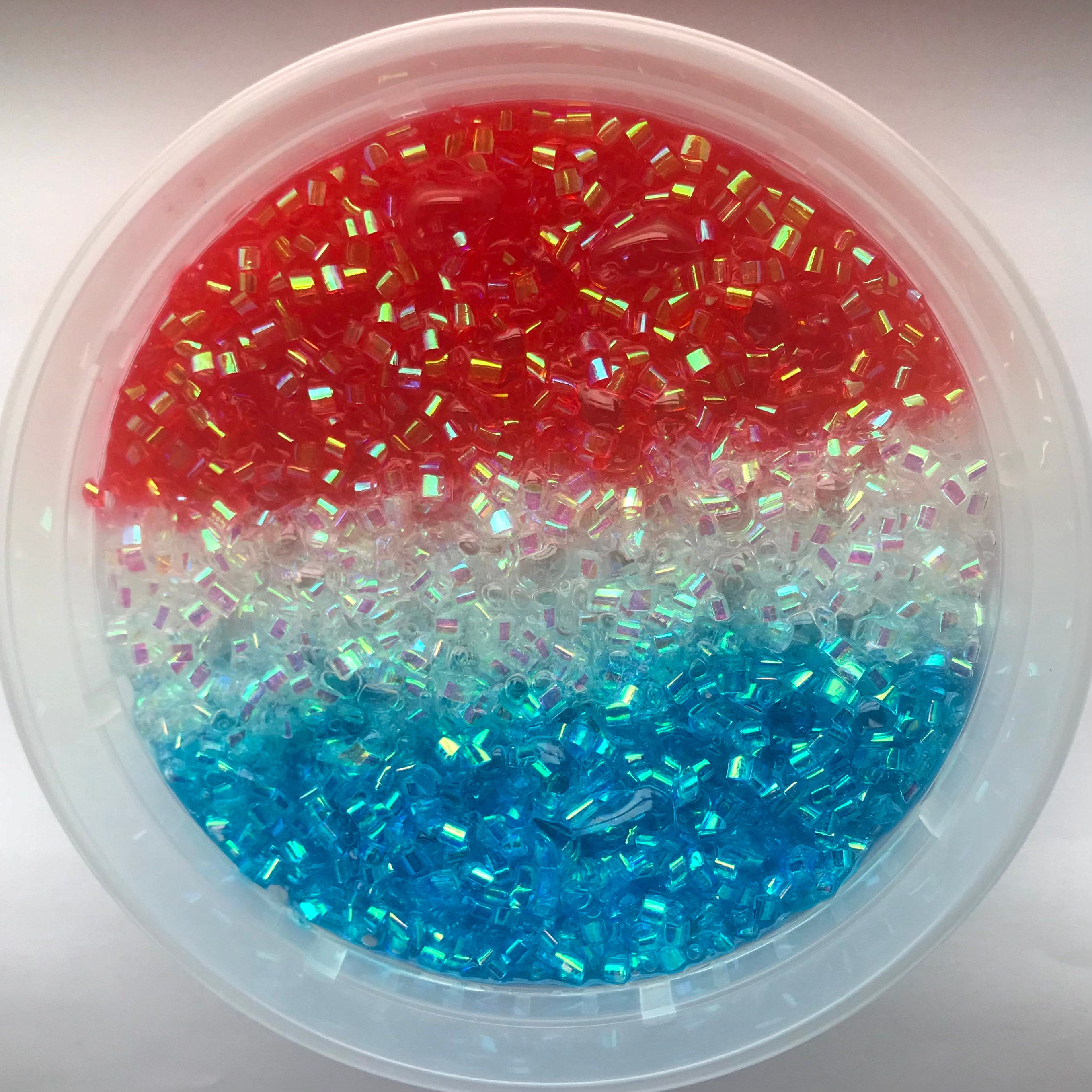 Bomb Pop bingsu Bead Slime - Etsy