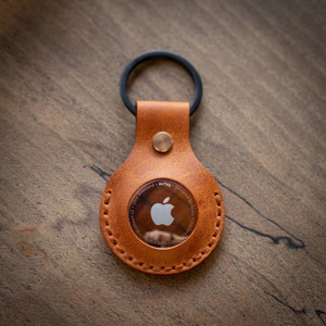 Leder Airtag Tasche, Airtag LederAnhänger für Gepäck, Airtag Tasche für Hundehalsband, Airtag Tasche für Katzen track, Apple Accesories