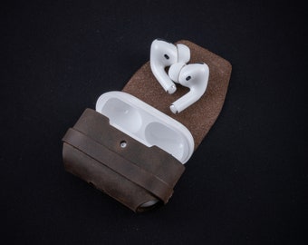刻印入りレザーAirpods Proケース：パーソナライズされたAppleギフト