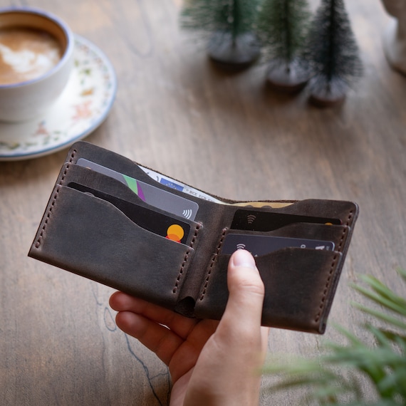 Classic Leather Wallet, Handcrafted, Handmade Leather Wallet Classic Leather Wallet, Handcrafted, Handmade Leather Wallet