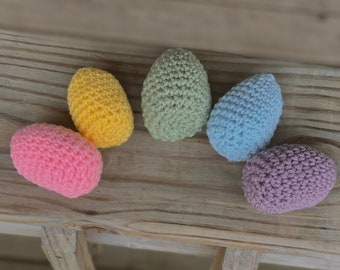 Easter Egg | Crochet Eggs | Easter Decor | Easter Decor for Mantel | Easter Plushie