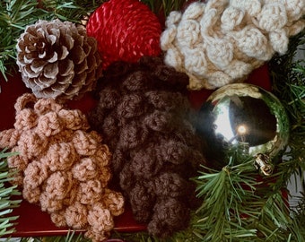 Crochet Pinecones