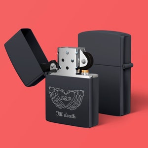 Briquet personnalisé, briquet gravé, garçons d'honneur, cadeau pour lui, briquet personnalisé, réutilisable réutilisable, cadeau de mariage pour la Saint-Valentin, cadeau de la Saint-Valentin