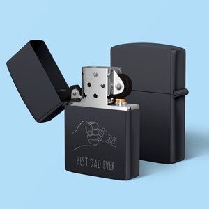 Briquet personnalisé, briquet gravé, cadeau fête des pères, cadeau garçons d'honneur, briquet personnalisé, cadeau d'anniversaire, anniversaire et mariage