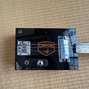 Camacho Fretless 3 String Cigarbox Guitar.
