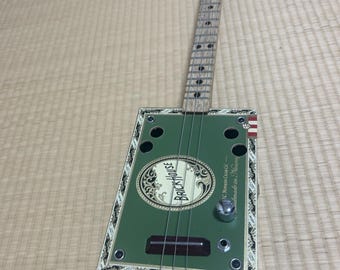 3 String Brick House Cigarbox Guitar