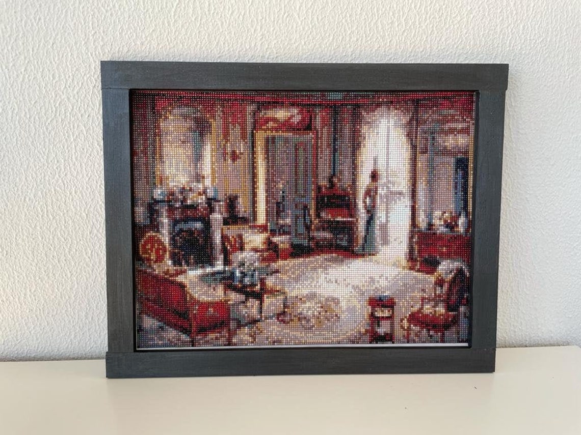 Diamond Art Painting Completed and Framed | Etsy