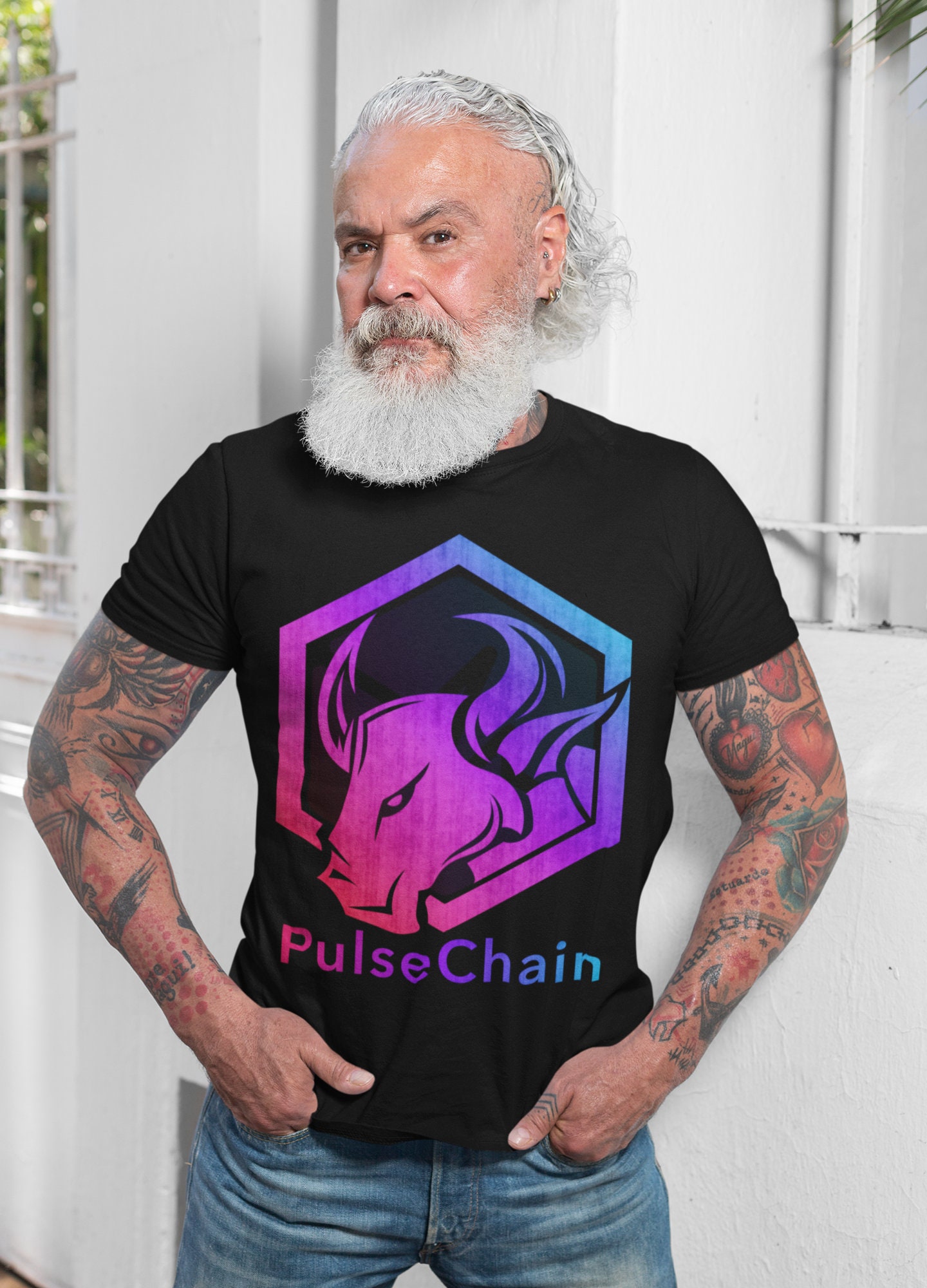 PulseChain Pulse Chain Crypto Bull T-Shirt | Etsy