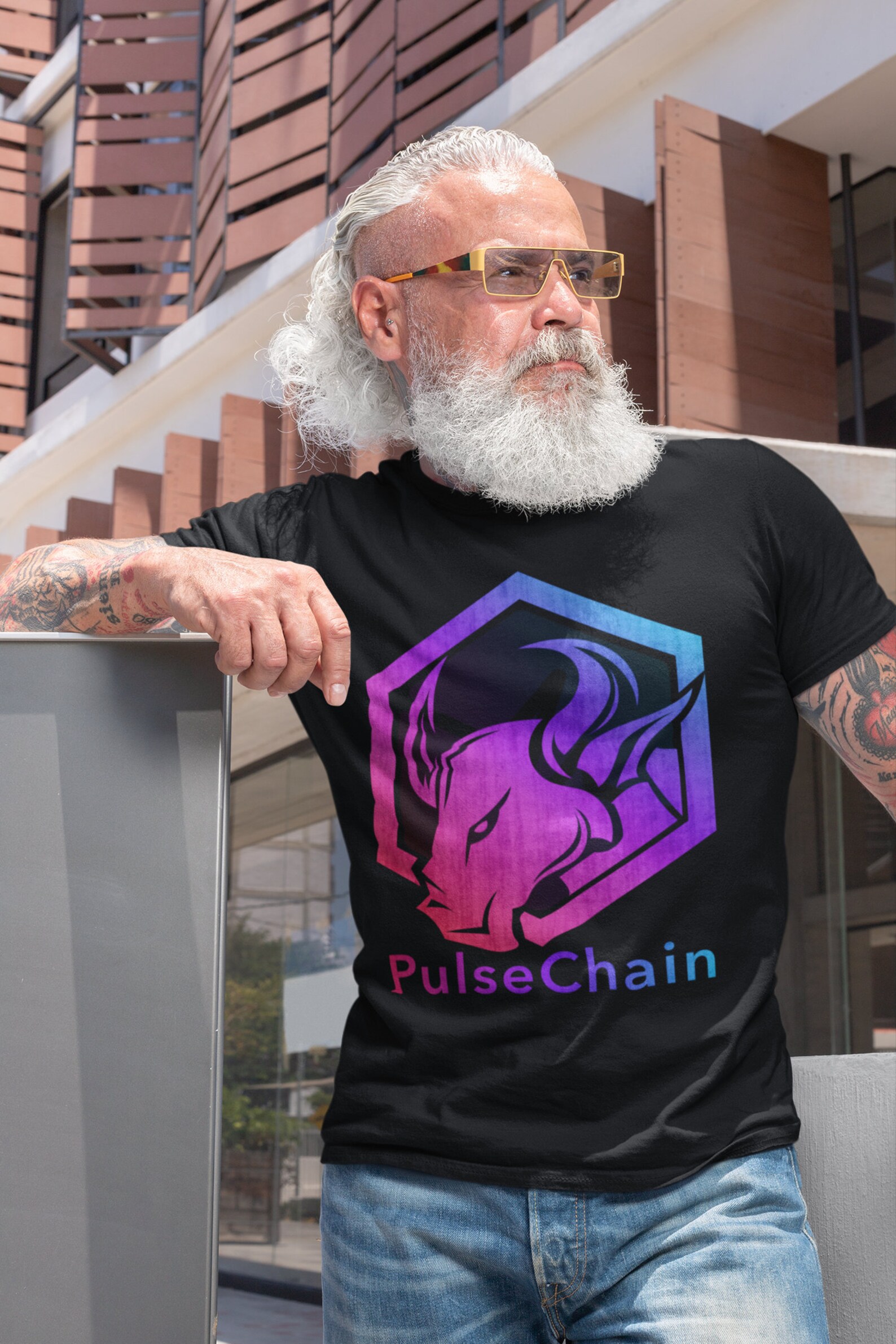 PulseChain Pulse Chain Crypto Bull T-Shirt | Etsy