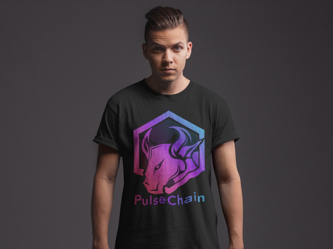 PulseChain Pulse Chain Crypto Bull T-Shirt | Etsy