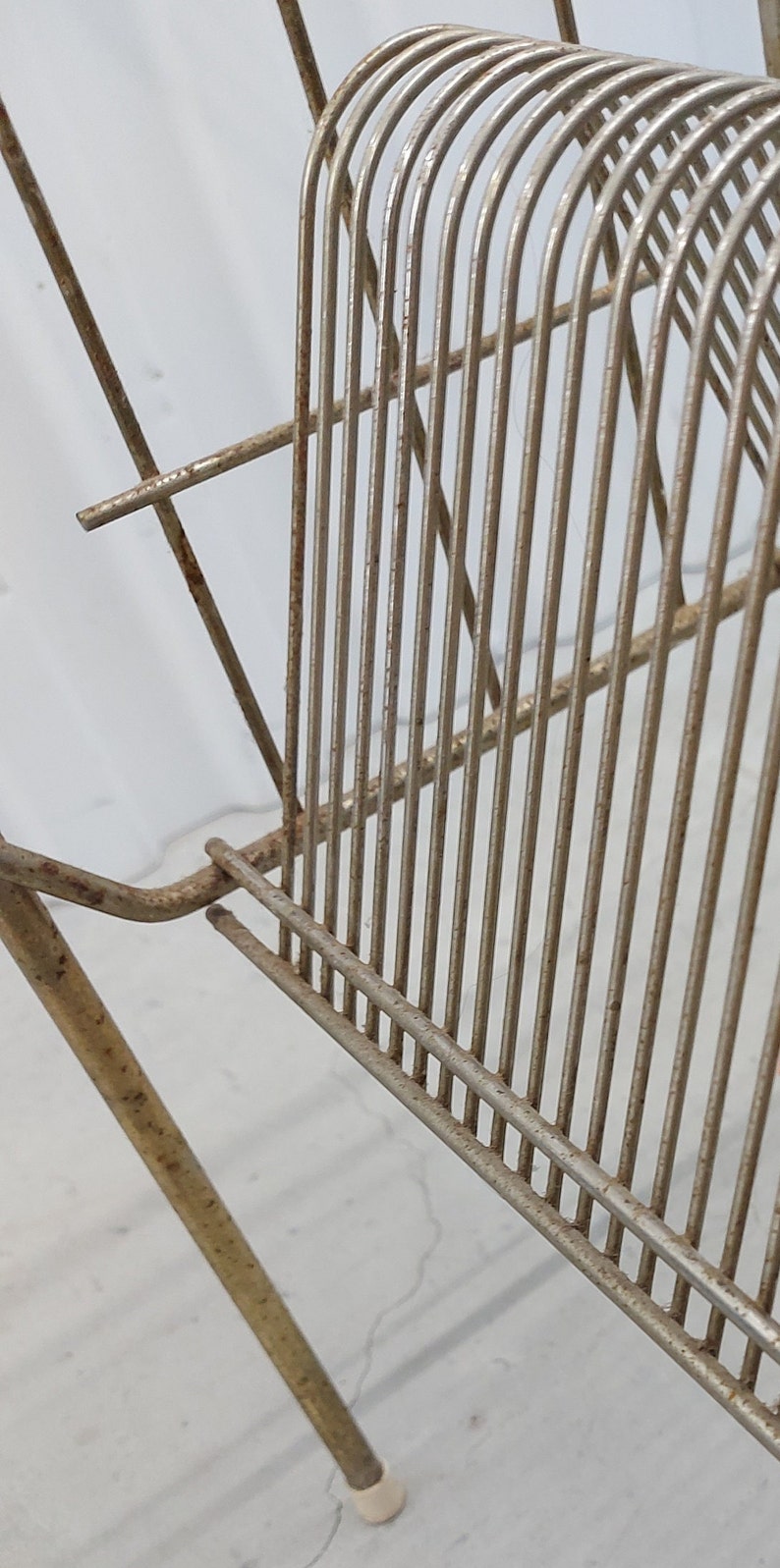 Cloths Rack Mcm MCM Record Rack Holder Metal Tower - Etsy