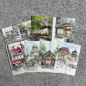 Japan Plein Air Numbered Prints