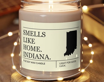 Smells like Home Indiana candle - Home decor - Moving Candle - Home gifts - Arizona candle