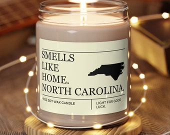 Smells like Home North Carolina candle - Home decor - Moving Candle - Home gifts - candle