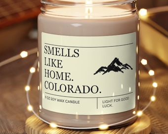 Smells like Home Colorado candle - Home decor - Moving Candle - Home gifts - Arizona candle