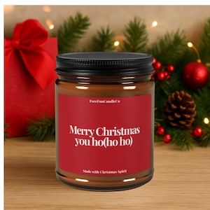 Funny Christmas Candle Gift: Gag Secret Santa Stocking Stuffer