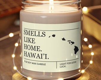 Smells like Home Hawaii candle - Home decor - Moving Candle - Home gifts - Arizona candle