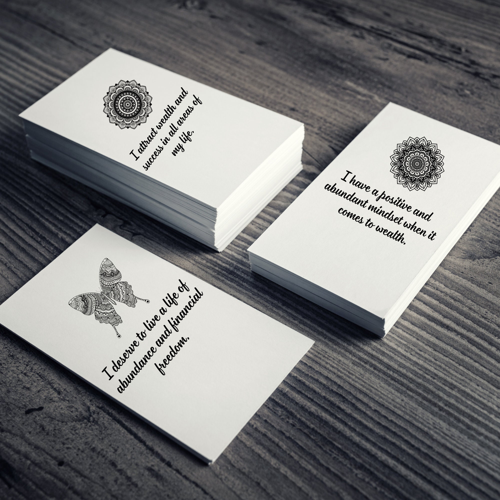Affirmation Cards // Printable // Affirmation Card Deck - Etsy