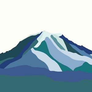 Rainier Paper Print