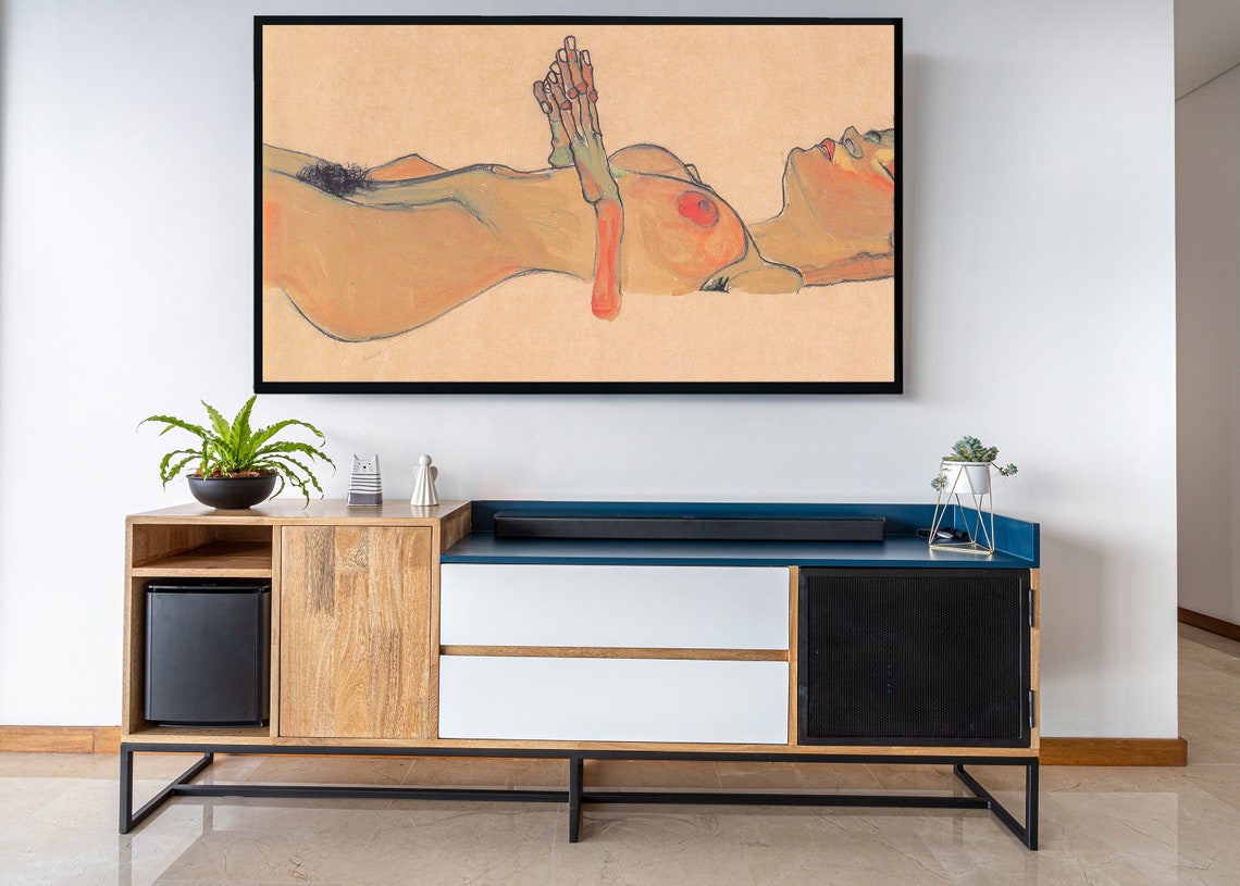 Samsung Frame TV Art File Instant Download Painting by Etsy