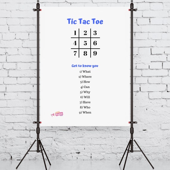 Phrasal Verbs Tic Tac Toe