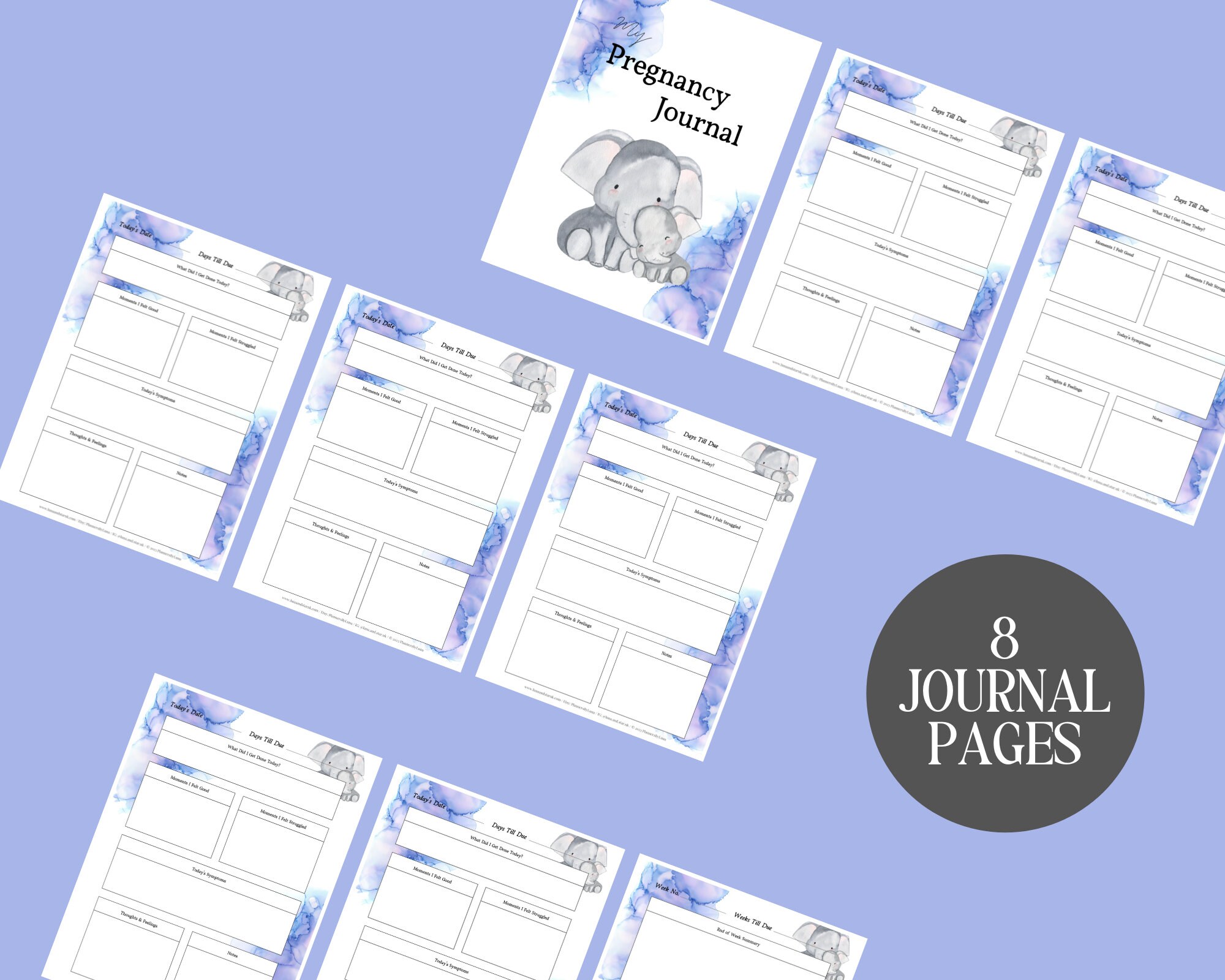 The Ultimate Pregnancy Journal, Printable Pregnancy Journal, Pregnancy ...