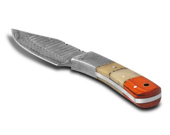 Handmade Knife Skinner with sheath  | Camping | Boyfriend | Outdoors |Anniversary | Birthday Gift | MEN/BF | Groomsman |