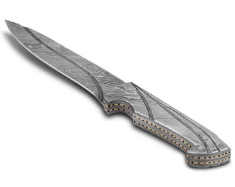 Handmade Damascus Steel Knife | Camping, Hunting, & Bushcraft