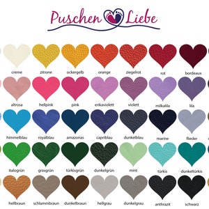 a bunch of hearts with different colors